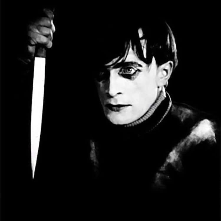 Conrad Veidt as Cesare the Somnambulist from the 1920 film THE CABINET OF DR CALIGARI.