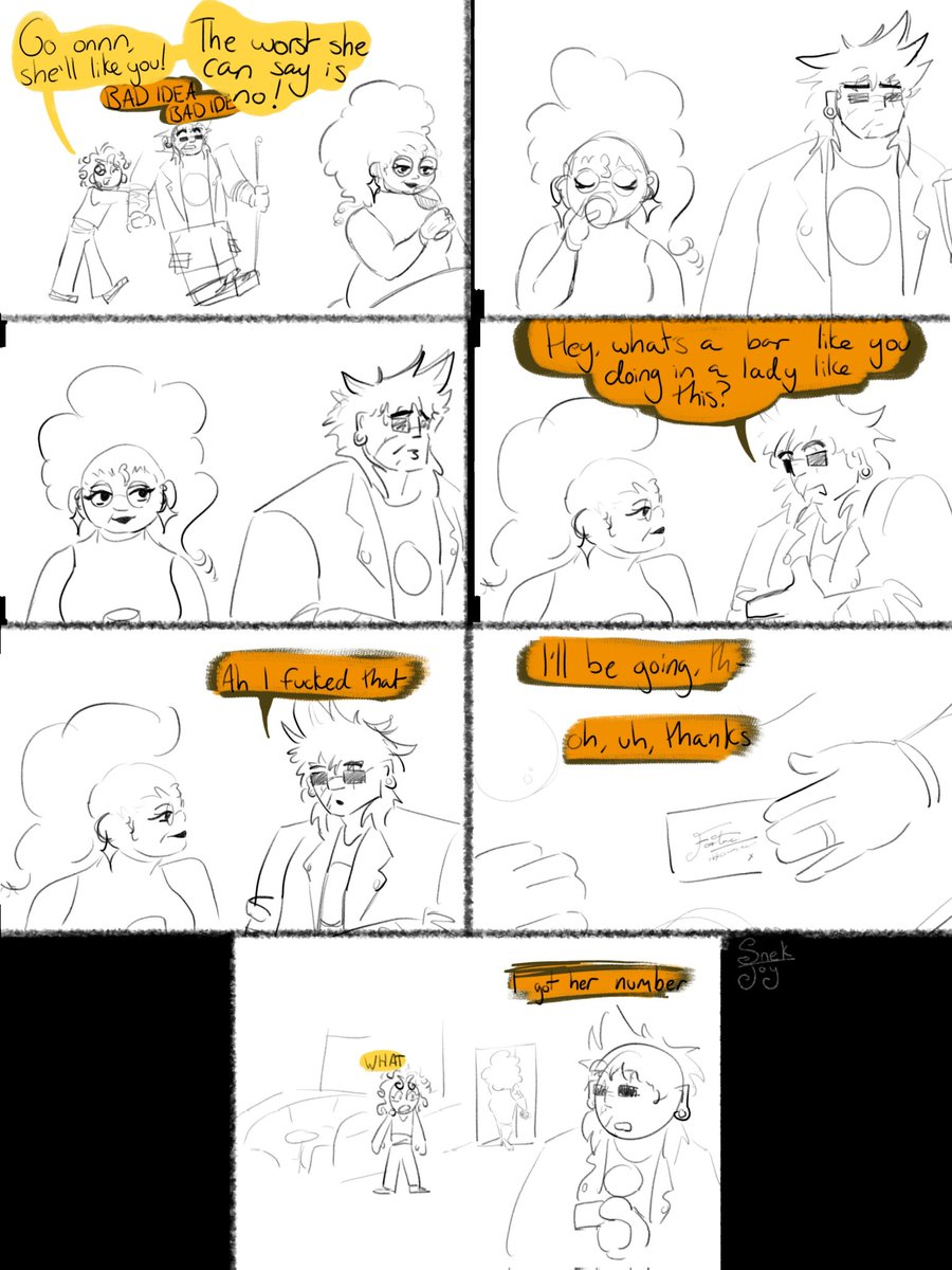 [Oc] Old people hetgem #originalcharacter #ComicArt #ArtistOnTwitter