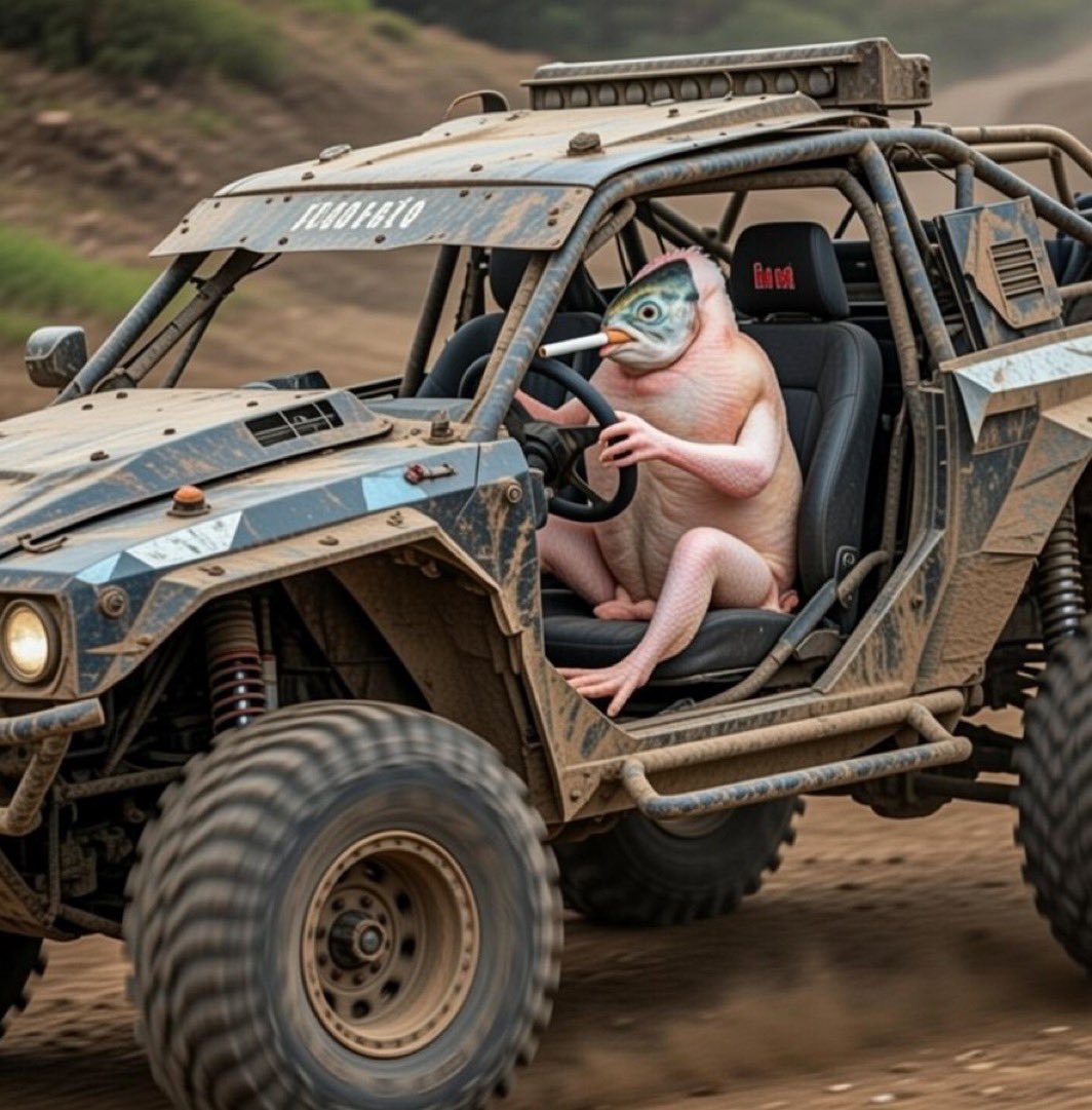 Church of the Smoking Chicken Fish tweet media