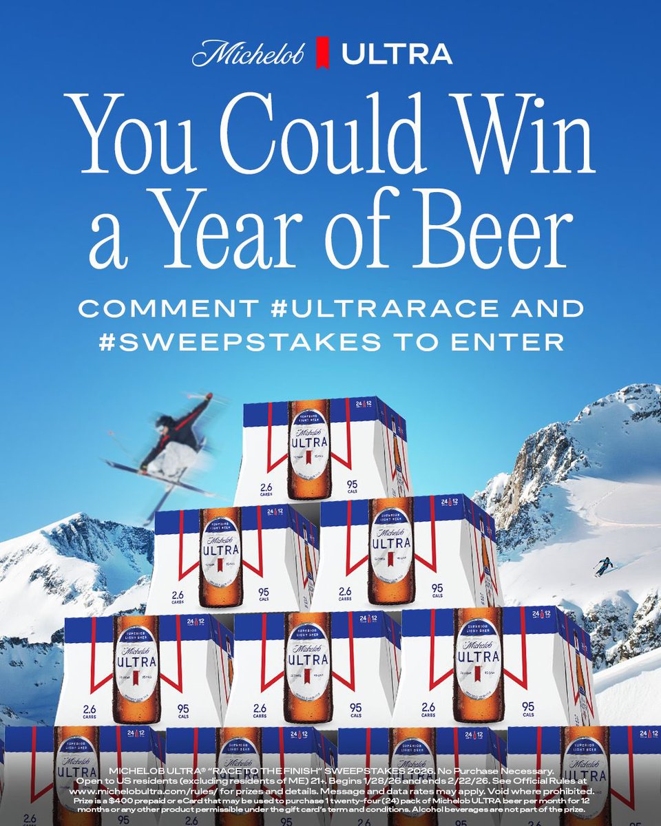 Michelob ULTRA tweet media