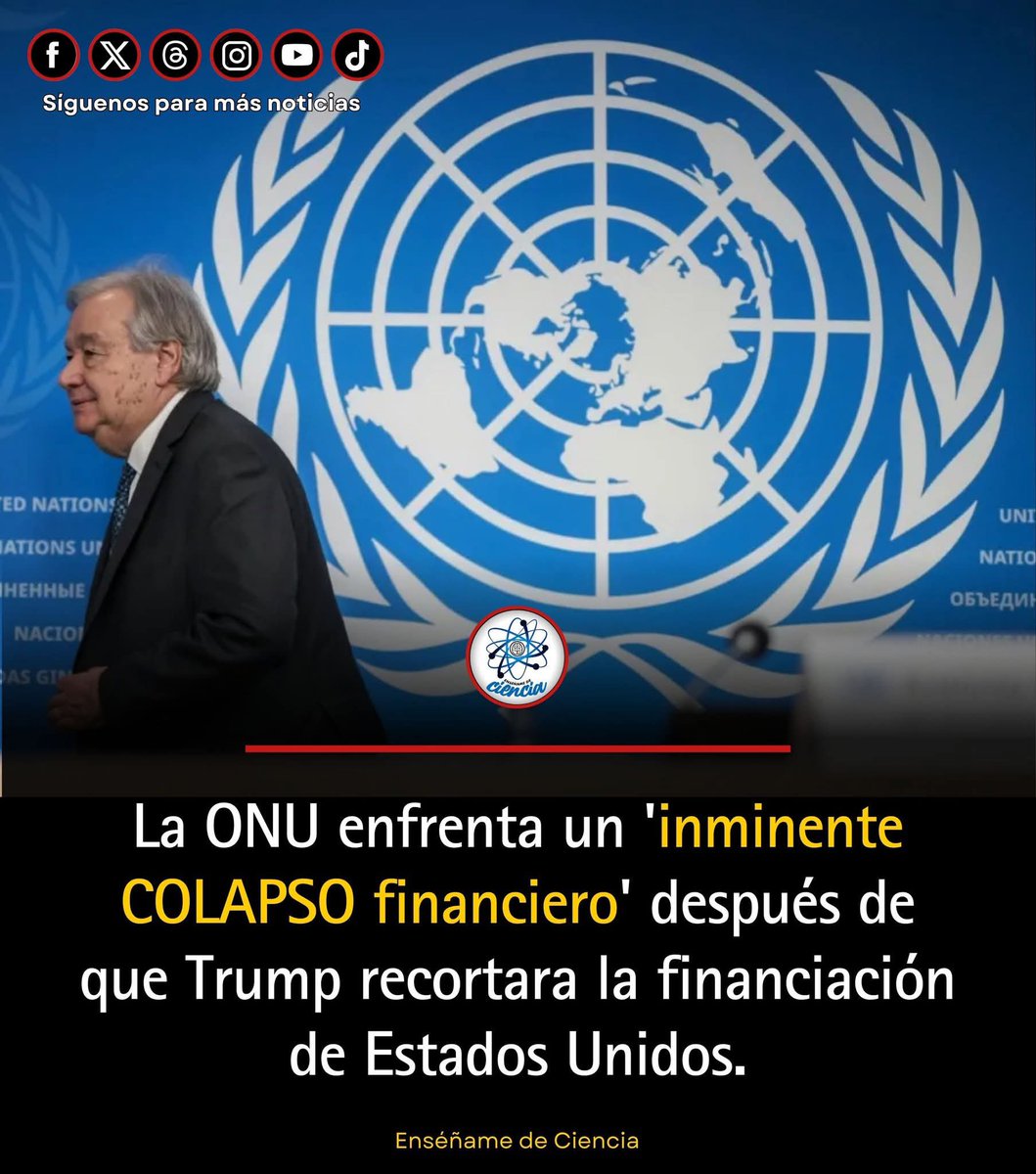 JAJAJAJAJAJ

está por cerrar la ONU, se quedaron sin guita.

Maravilloso