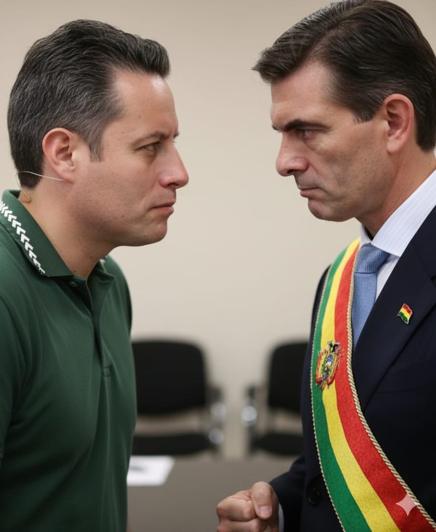 CachoHerreraLP's tweet photo. Rodrigo Paz sube en la encuesta de Ipsos Cies Mori, encargada por Unitel, del 64 al 65%. En cambio Edmand Lara baja del 32 al 20% entre diciembre de 2025 y enero de 2026. El presidente gana con el divorcio político. Es respaldado. El vicepresidente, anulado y repudiado. https://t.co/K68r3F8XaY