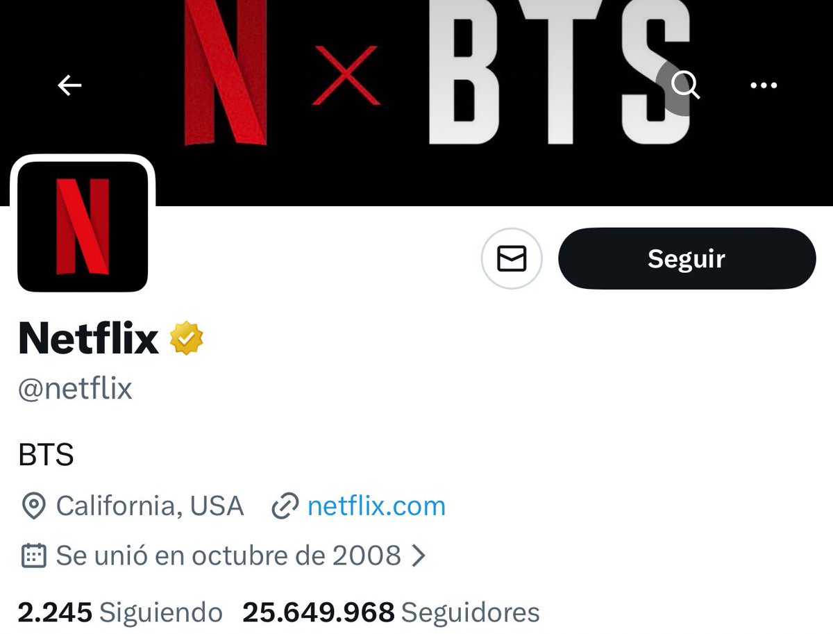 btschartsdailyc's tweet image. [NEWS] @netflix changed their header and bio in the anticipation of #BTS upcoming documentary and livestream on Netflix!

#BTS_ARIRANG #BTSxNETLIX