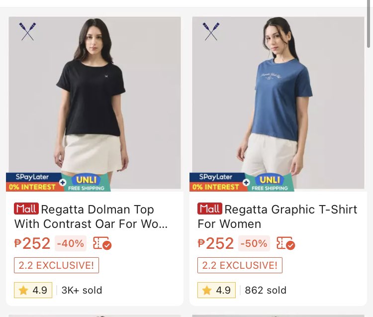wattniceee's tweet photo. regatta shirt sale 
2.2 exclusive 
1. https://t.co/0Q6kCYcO5J
2. https://t.co/cVdUQDbCaX https://t.co/ltg3nqstTB