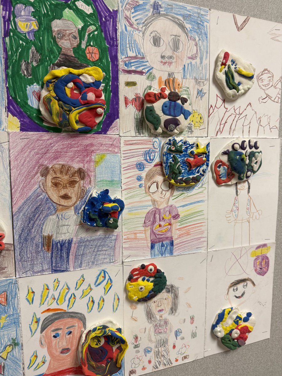 mslowpaz's tweet photo. Our #thirdgrade @Cypresswood_ES #WorkshopWolves created pieces inspired by the work of artist Segun Caezar @dr_xm_davis @soniacruso @RayMondragon @drgoffney #AldineStory #BlackHistoryMonth @AldineArt https://t.co/KDlloAxdZ4