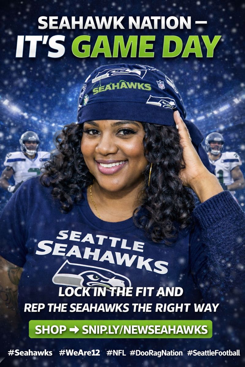 NationDoo's tweet photo. Poll time, 12s 👇

How you rocking your Seahawks Doo Rag?

A) Under the cap 🧢
B) Gym/Training 🏋️
C) Worksite 🦺
D) Everyday drip 😎

https://t.co/xjIj8vhSP6 

Remember to comment, share, and like.
#12s #Seahawks #dooragnation https://t.co/bGHWbLEQnn
