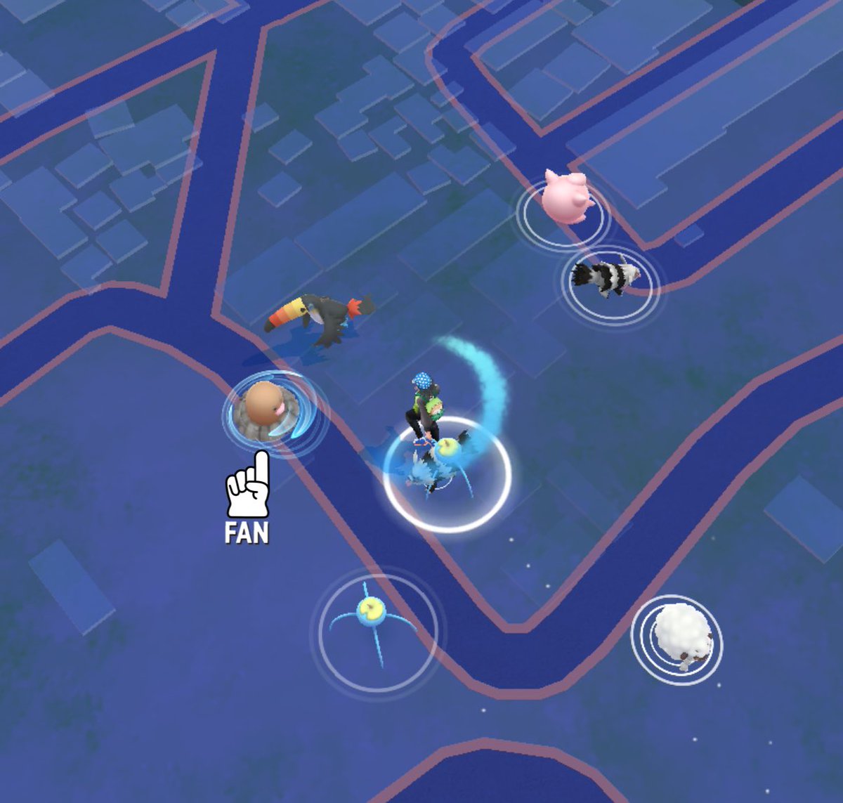 maple1943's tweet photo. おこうで現れるはずの足元に紫色エフェクトのポケモンが表示しないエラーが発生したので公式に問い合わせしたが、まさかの素人の回答が届いた…

解決方法を知っている方がいらっしゃいますか？😢

#ポケモンGO #PokemonGO https://t.co/6salqBVZmQ