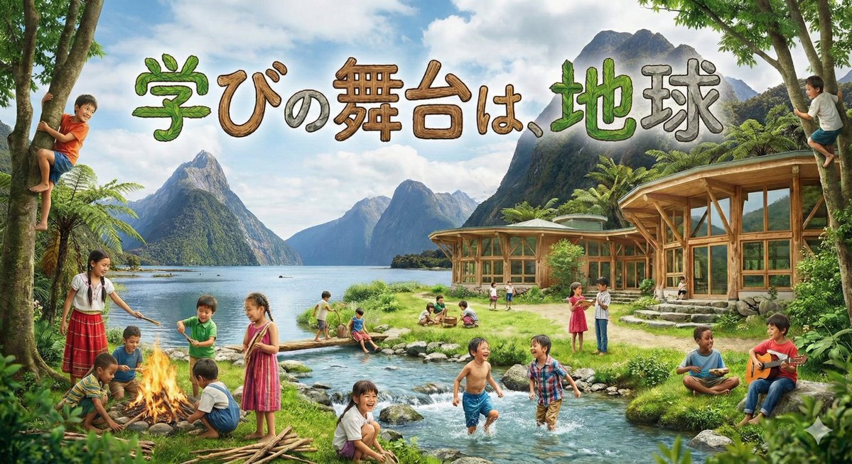教科書の外に、未来があった🌿
ニュージーランドの グリーンスクール・ニュージーランド では、自然の中で学び、企画し、挑戦するプロジェクト型教育を実践。
絵本づくりや地域活動まで、生徒が“本気の当事者”。
<a href="/AllGreenSchools/">Green School</a> <a href="/IDEAS_4_GOOD/">IDEAS FOR GOOD</a> 
▶︎ hopius.jp/article/6106