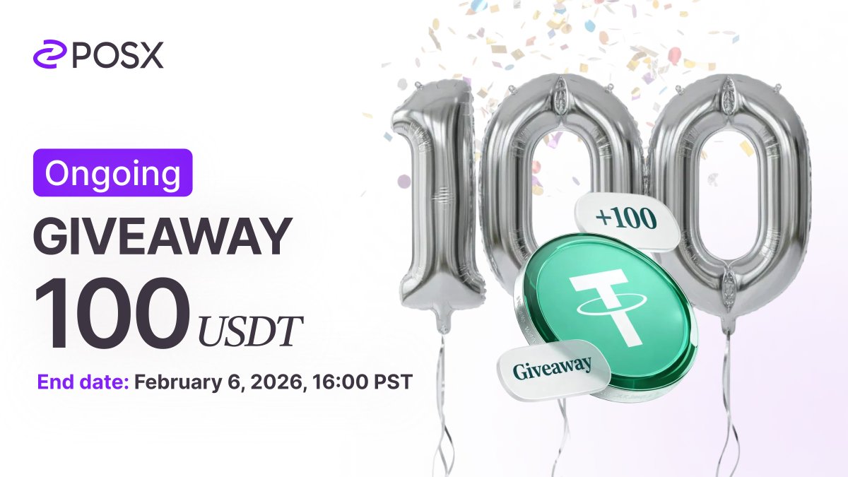 Still Live. Still Hot. Still Rewarding! 💰

The POSX Quest Giveaway is going on at <a href="/QuestN_com/">QuestN</a> until February 6, 2026.

Complete quick tasks and get your chance to win from the 100 USDT prize pool.

👉 Join Now: app.questn.com/quest/11301710…