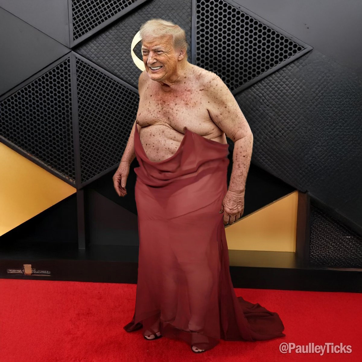 BREAKING: President Trump makes a surprise appearance at last night's Grammy Awards, and steals the show.