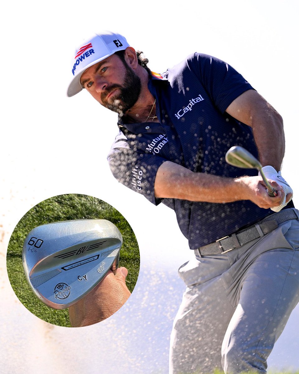 VokeyWedges's tweet image. Four new #SM11 wedges for Cameron Young. 👌

Here’s what he’s gaming:
➡️ 48.10F
➡️ 52.12F
➡️ 56.14F (@ 57°)
➡️ #WedgeWorks 60K* (@ 62°)