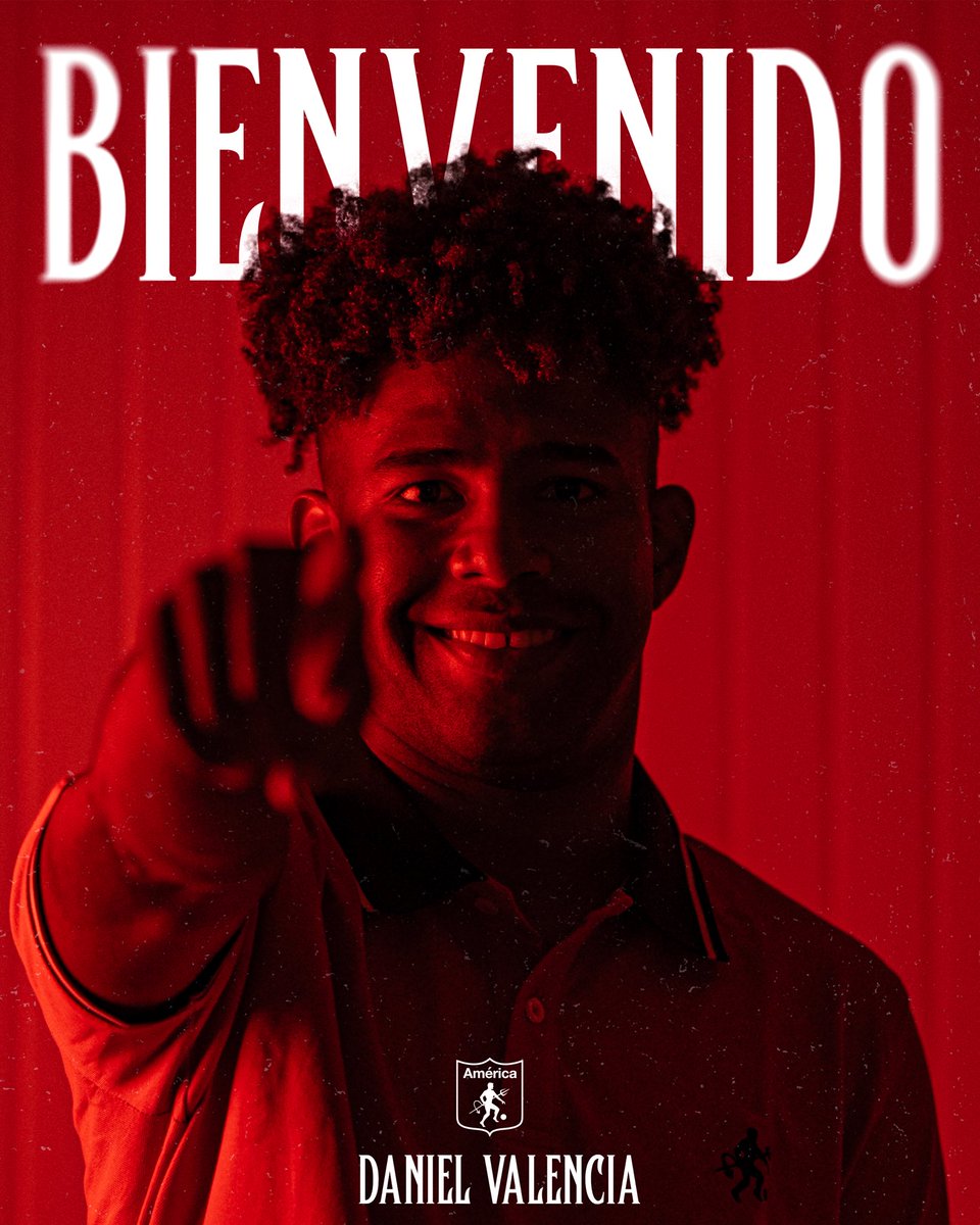 👹 ¡𝗗𝗮𝗻𝗶𝗲𝗹 𝗩𝗮𝗹𝗲𝗻𝗰𝗶𝗮 𝘆𝗮 𝗲𝘀 𝗘𝘀𝗰𝗮𝗿𝗹𝗮𝘁𝗮! El atacante ecuatoriano se suma al América para potenciar nuestro frente de ataque. ⚽