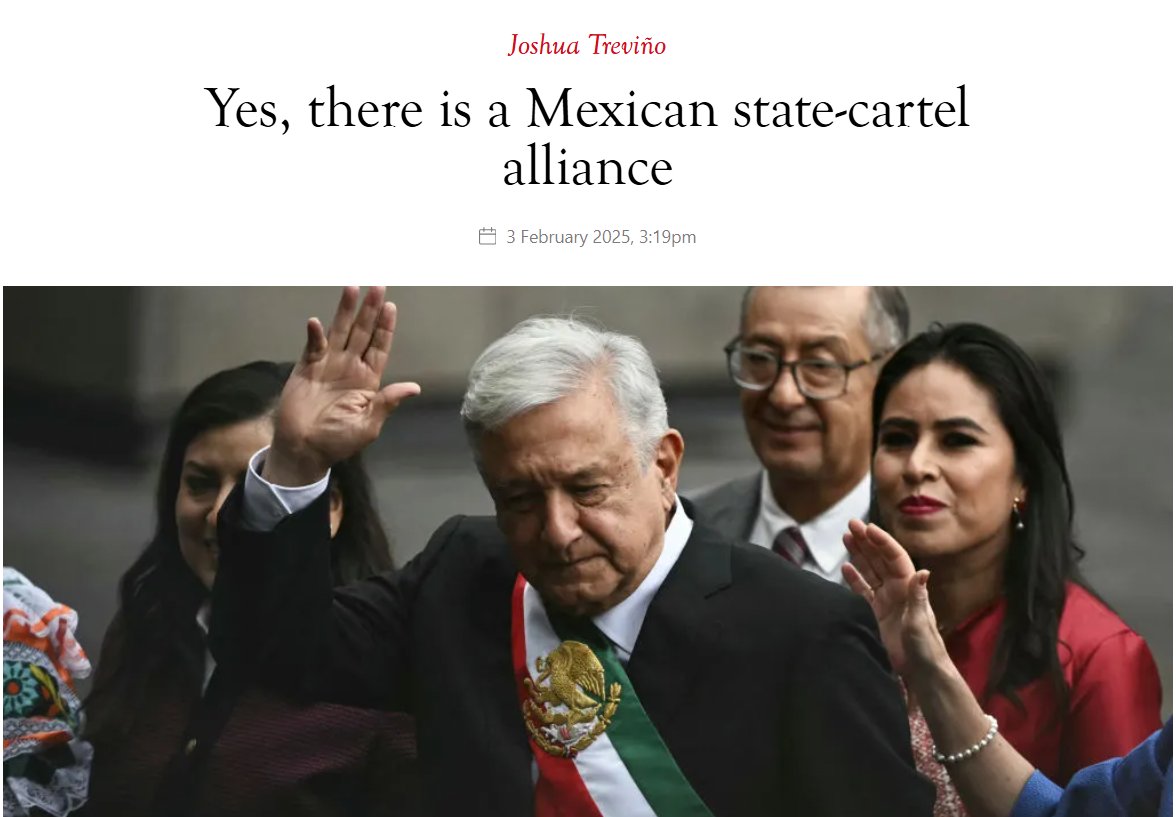 lbrglobal's tweet image. The White House’s declaration of an “intolerable alliance” between Mexican drug-trafficking organizations and the Mexican state formalizes what foreign governments, the Washington security establishment, and serious international media have already concluded: Mexico’s cooperation