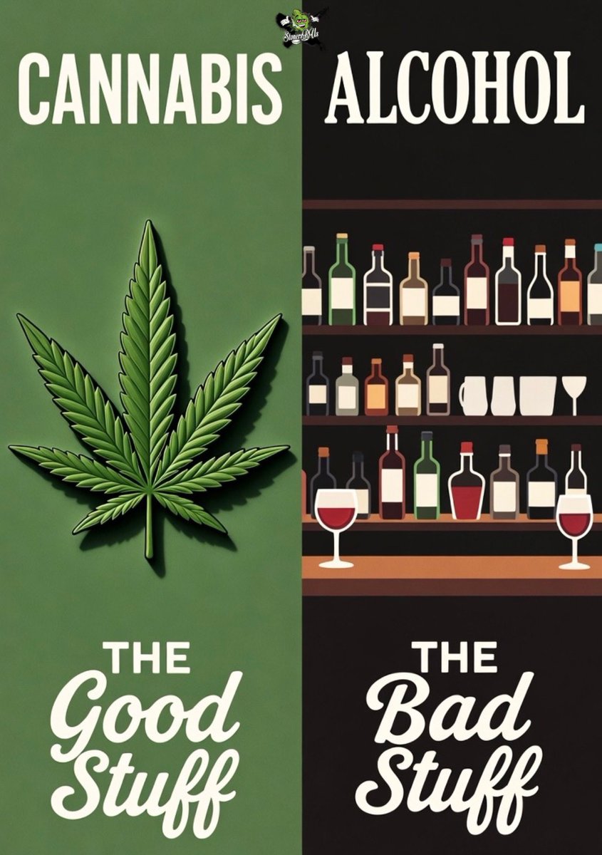 _StonersRUs_'s tweet photo. The good vs. The bad https://t.co/BYaqk12PQh