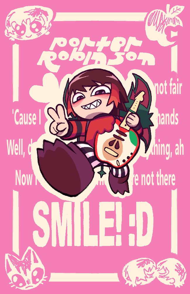 MY CHEERLEADER :) guys its porter. robinson. # like and retweet Love You portertwt