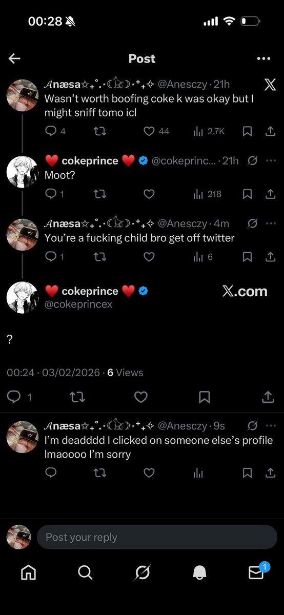 𝒜næsa✩₊˚.⋆☾𓃠☽⋆⁺₊✧ tweet media