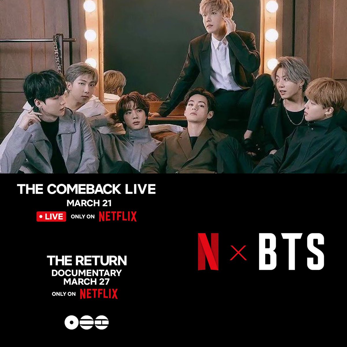 AUMENTEMOS LAS TENDENCIAS Y QUE TODO EL MUNDO SEPA DE ESTO 👇🔥

BTS IS COMING BACK
ARIRANG IS COMING
BTS THE COMEBACK LIVE IS COMING
BTS THE RETURN DOCUMENTARY IS COMING
BTS X NETFLIX
BTS BTS BTS
#BTSxNetflix #BTS_ARIRANG
#BTSComeback2026