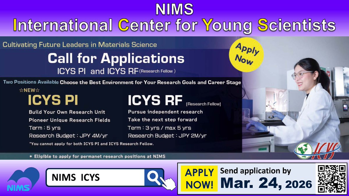 International Center for Young Scientists tweet media