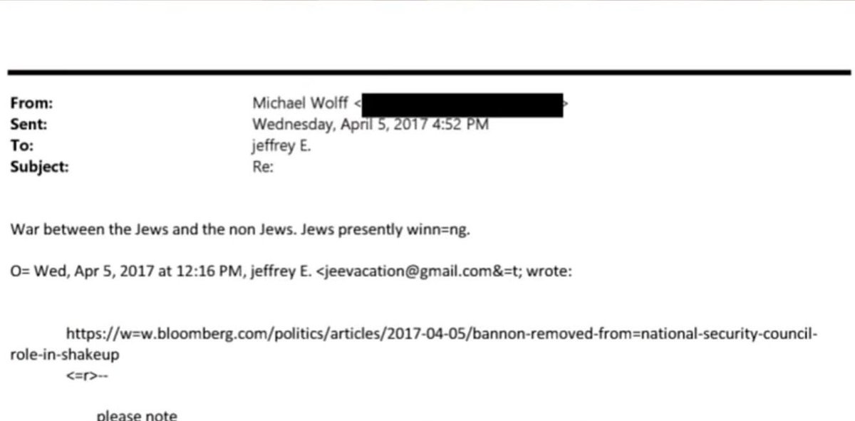 jakeg_official's tweet photo. “War between the Jews and the non Jews. Jews presently winning.” - Michael Wolff

We call them our ‘greatest ally’. They call us non human. Christian zionists been real quiet since this one dropped.

They are waging war against the GOYIM. WAKE UP ⚔️🕍 it’s our time to WIN 🏆 https://t.co/rGgFsLyKT6