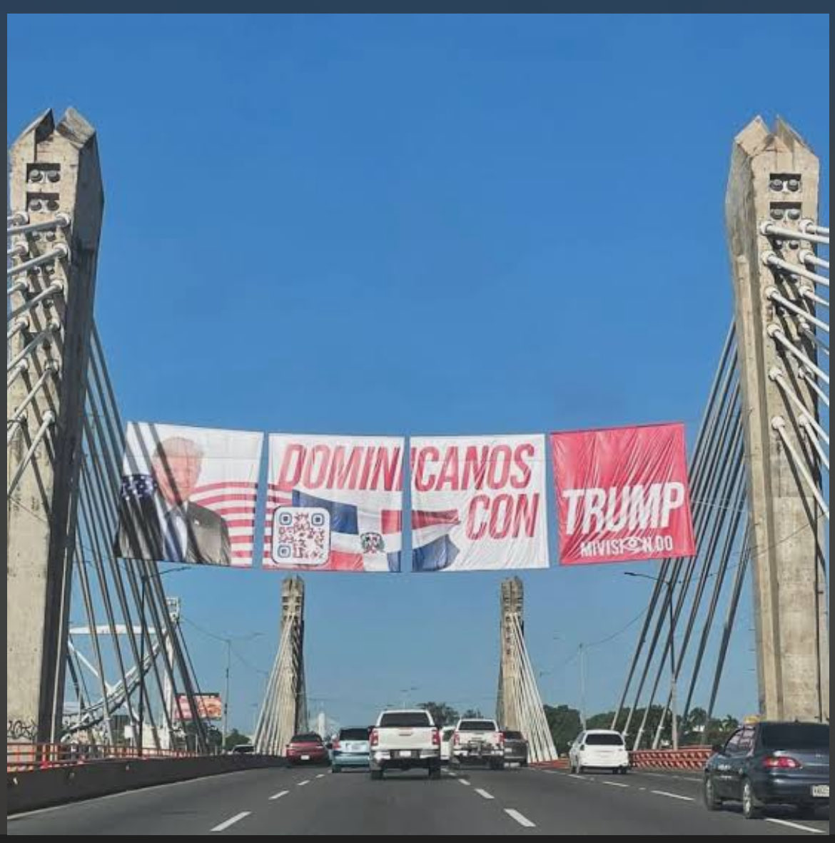 <a href="/MikeDro_/">Mike Dro</a> Y’all sure don’t know the Dominican people 🤣🤣🤣we fully support Trump 
This pic was was took in Santo Domingo