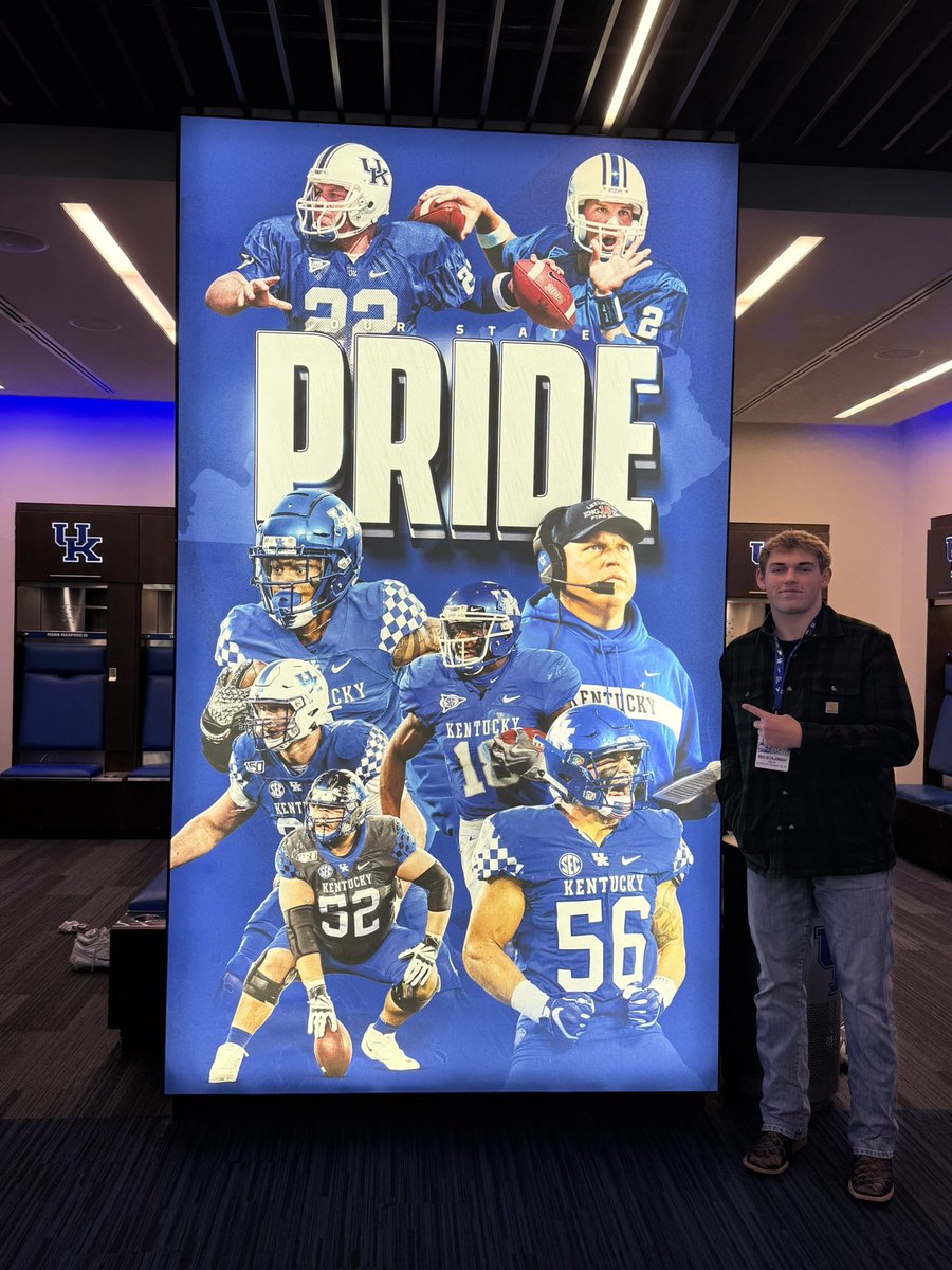 BenSchlarman44's tweet photo. Thanks UK for inviting me to Junior Day. I had a great time at the visit and enjoyed meeting everyone. https://t.co/TOEYtPEPZ4
