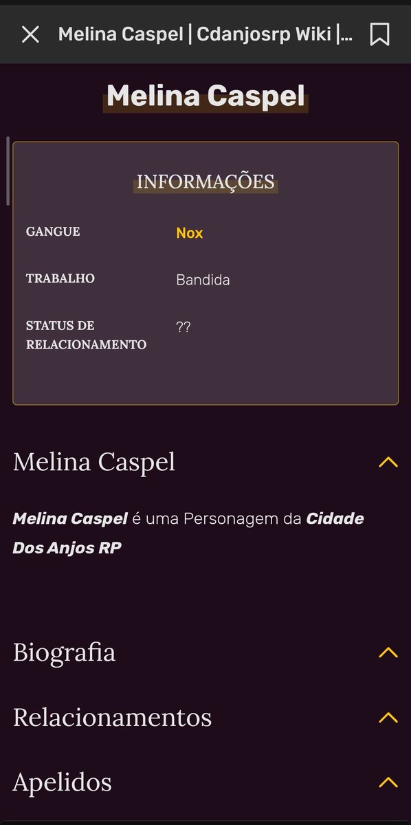 Wiki Cidade dos Anjos rp tweet media