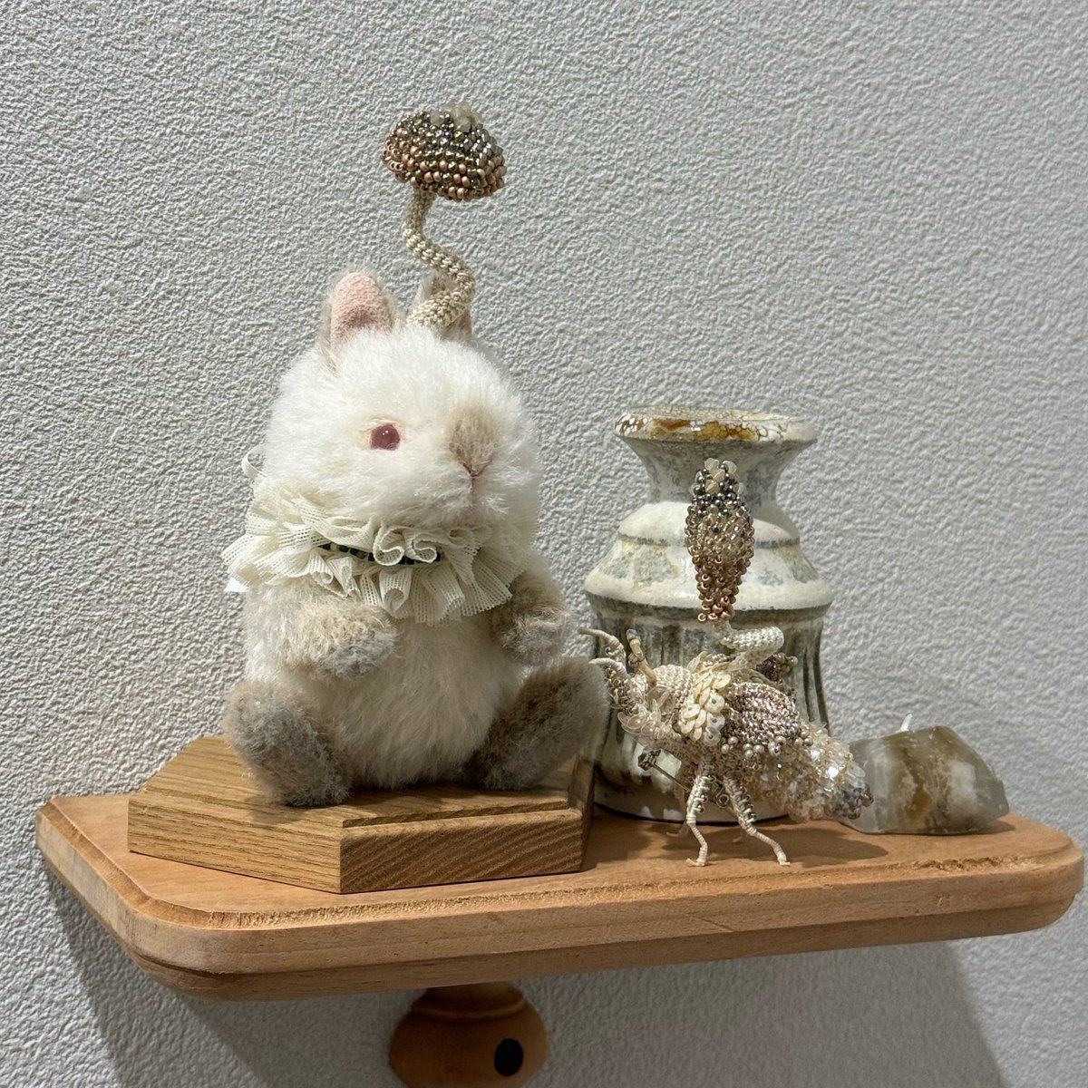 co-mari.さまとのコラボの 「冬虫夏草なヒマラヤンみたいなうさぎさん