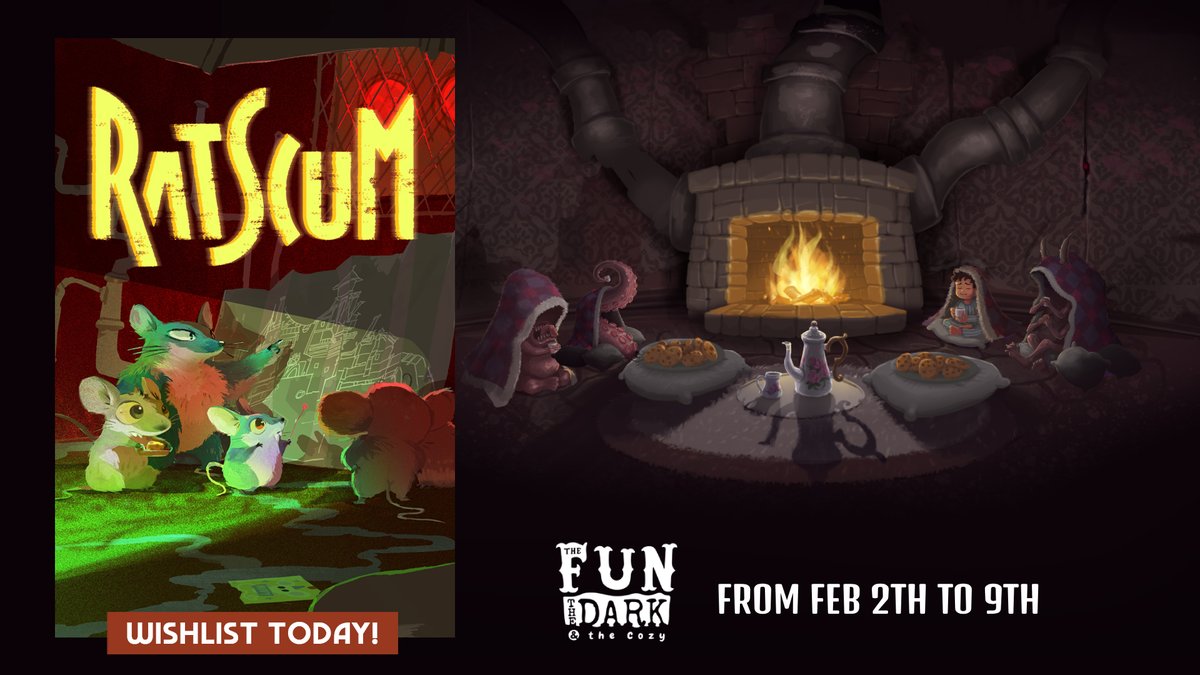 Eclair Games || Wishlist RatScum tweet media