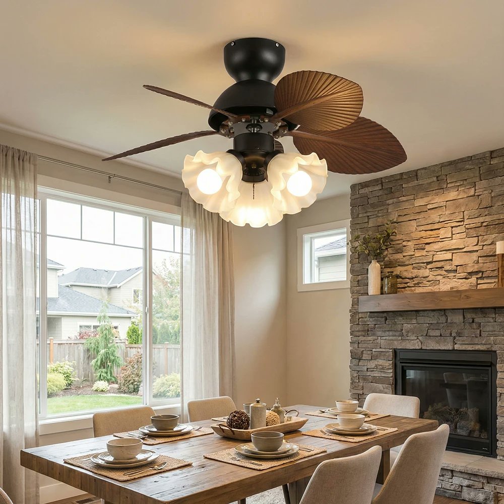 leizhang598998's tweet image. 🌴 Bring the tropical island vibe home! This palm leaf-shaped fan light will instantly transform your balcony into a vacation retreat.
.
#CeilingFanLight #PalmLeafFanLight #lightcannon #VacationStyleHomeDecor #NaturalPetalLamp
.
vidirlighting.com/collections/al…