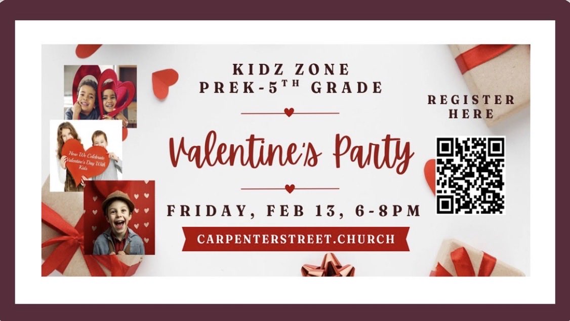 GairrettGeoff's tweet photo. Kidz &amp; their families - don’t miss this party that is designed just for YOU!!! Click the QR code to register. https://t.co/QTUzH4FbTH
