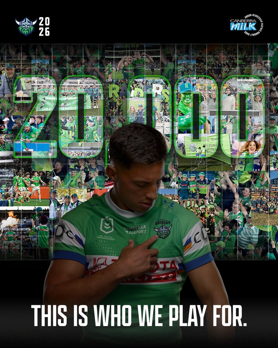 Canberra Raiders tweet media