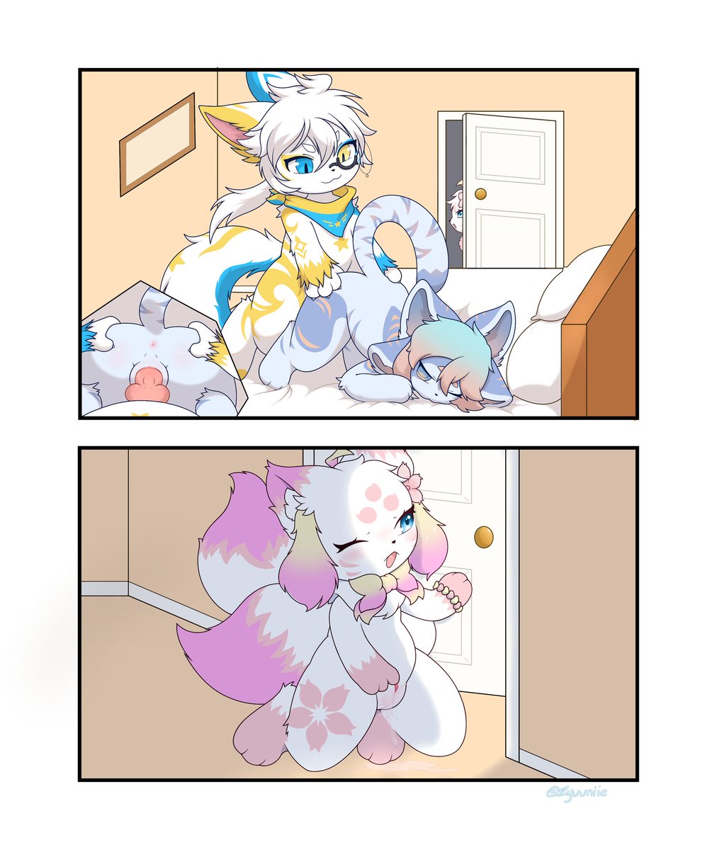 兄妹俩在做什么呢？
🎨:<a href="/Zyuuniie/">Zaami 🔞</a>