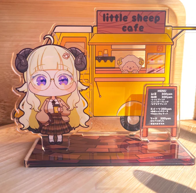 わためぇアクリルジオラマ秋ver. はあちゃま旅アクスタ