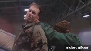 ThatRetroholic's tweet photo. @AnthonyCumia Brought the kid as a human shield...like Quaid on the escalator.  Lousy parents. https://t.co/R3PM9lgdkl