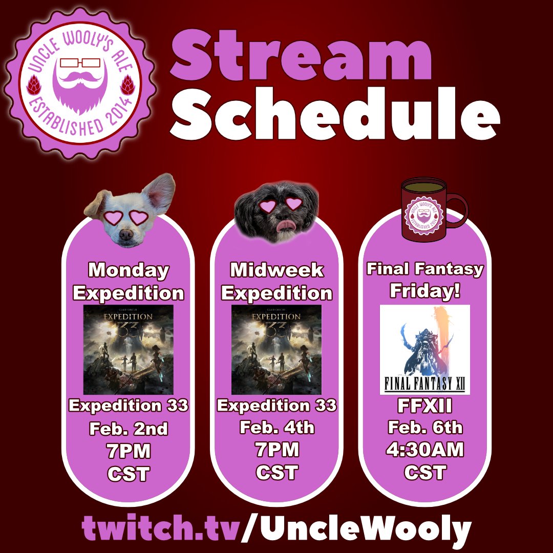 Hope y'all had an awesome weekend!

More E33 and FFXII this week!