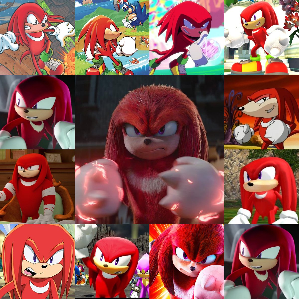 In honor of Knuckles the Echidna's 32nd birthday, what’s your favorite version of the character?