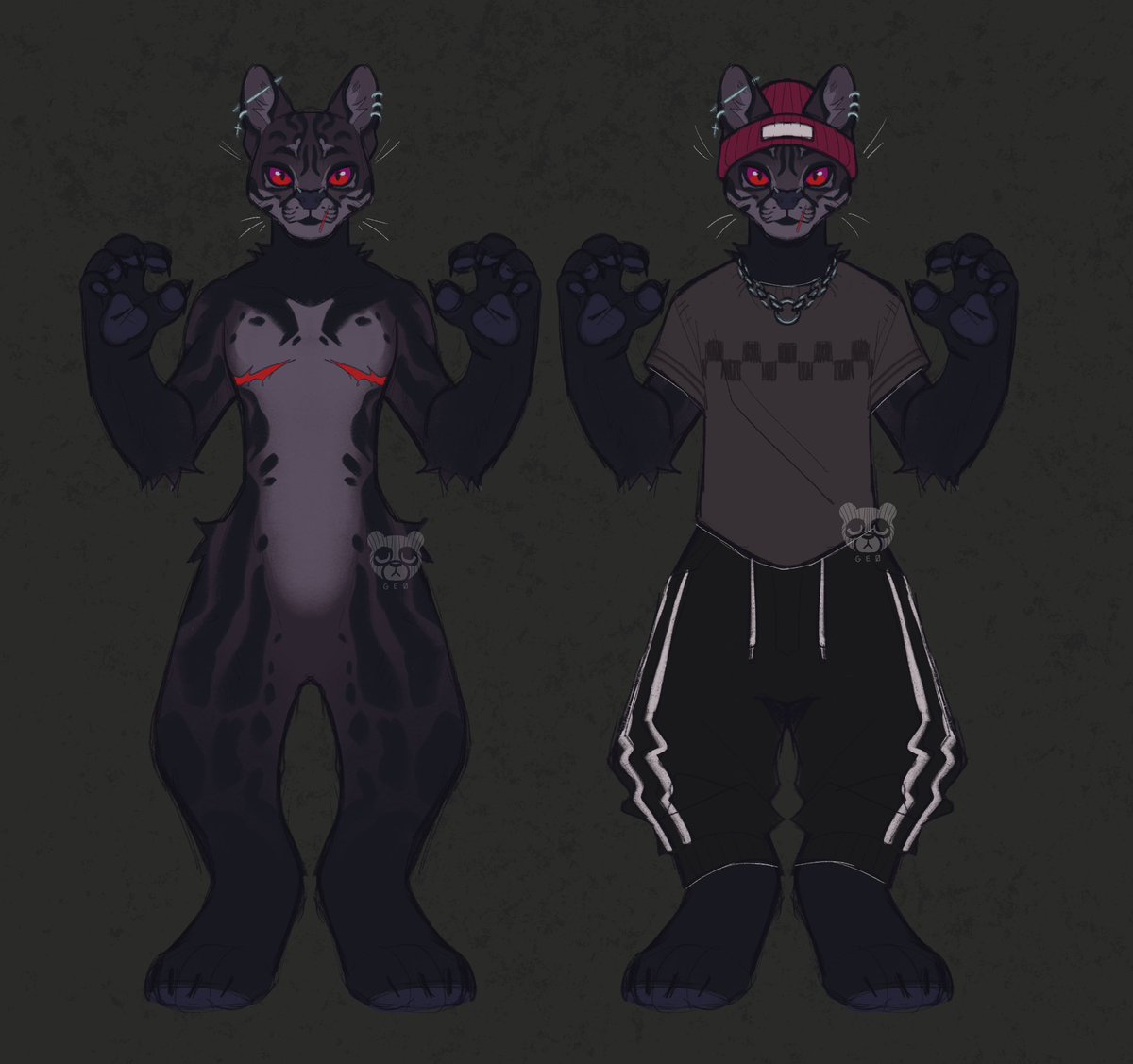 Warm up ocelot design 
Any1 want them for 💲7️⃣5️⃣?