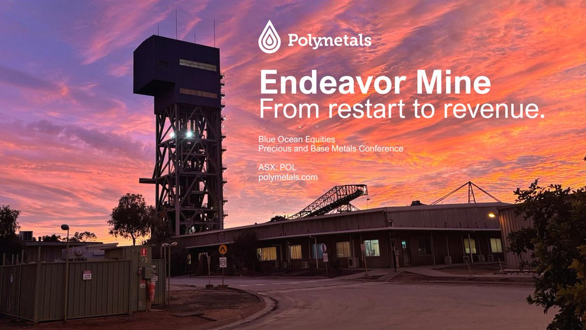polymetals's tweet photo. Polymetals has released an updated presentation for the Blue Ocean Equities Conference Feb 2026.

https://t.co/QX3Vj0SIRX https://t.co/3FZWGf2vT8
