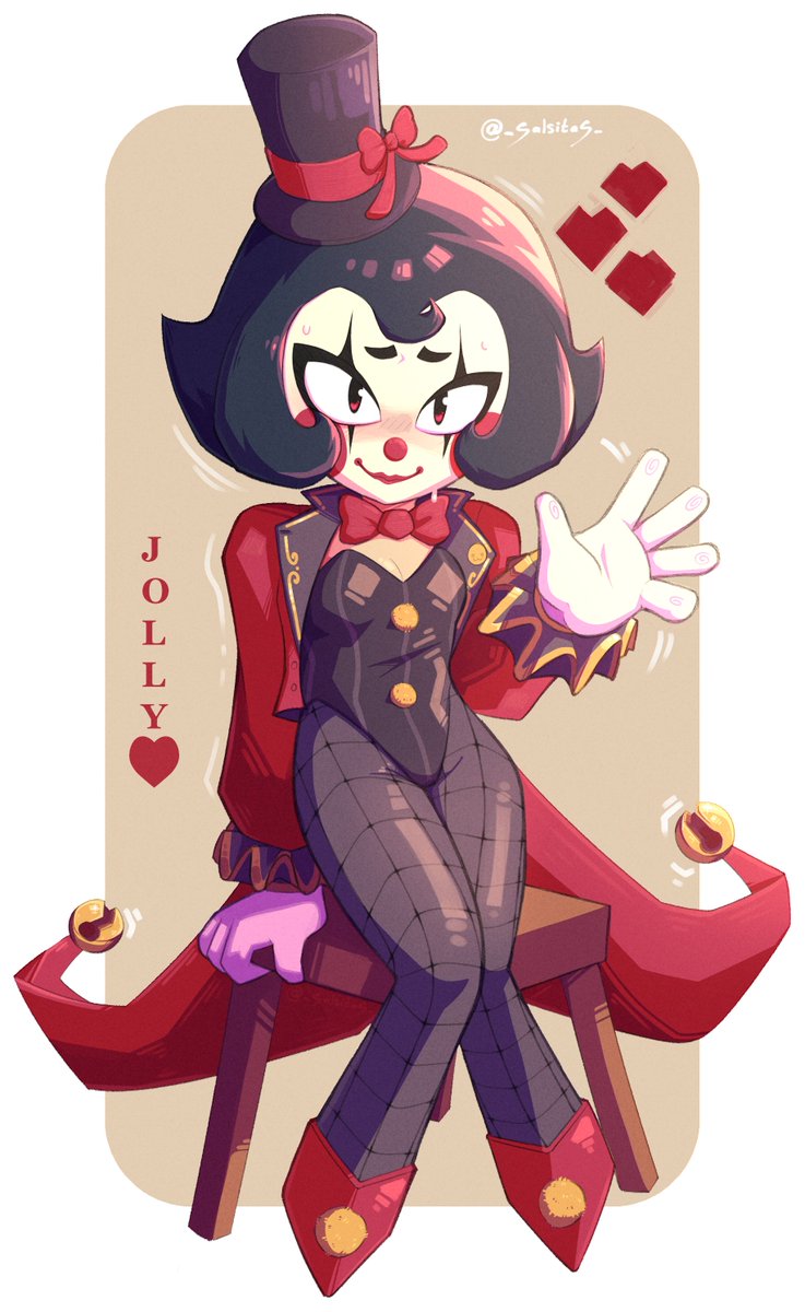 character from <a href="/Yos_ev666/">Yos</a> 
Jolly next trick 🤡❤️
#BrawlStars #BrawlStarsArt