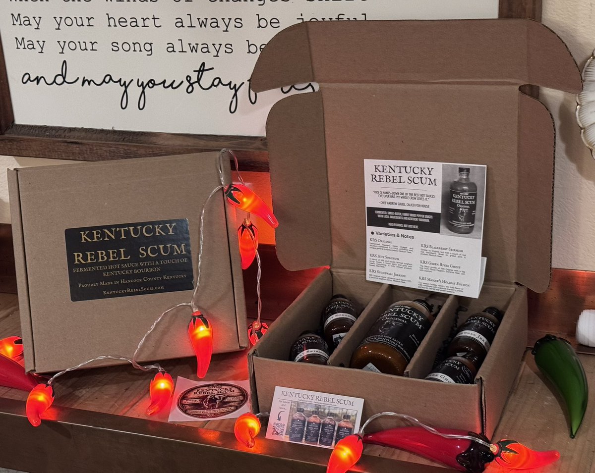 Do you have a favorite small-town grocery? Butcher Store? Specialty food shop? 

Have you thought “This place would be perfect for Kentucky Rebel Scum…”

Do you want to help keep KRS growing?

Wholesale Pitch Kits. Coming soon. 

Where are we gonna send them, fam?