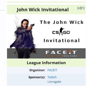 This was a Counter-Strike tournament.