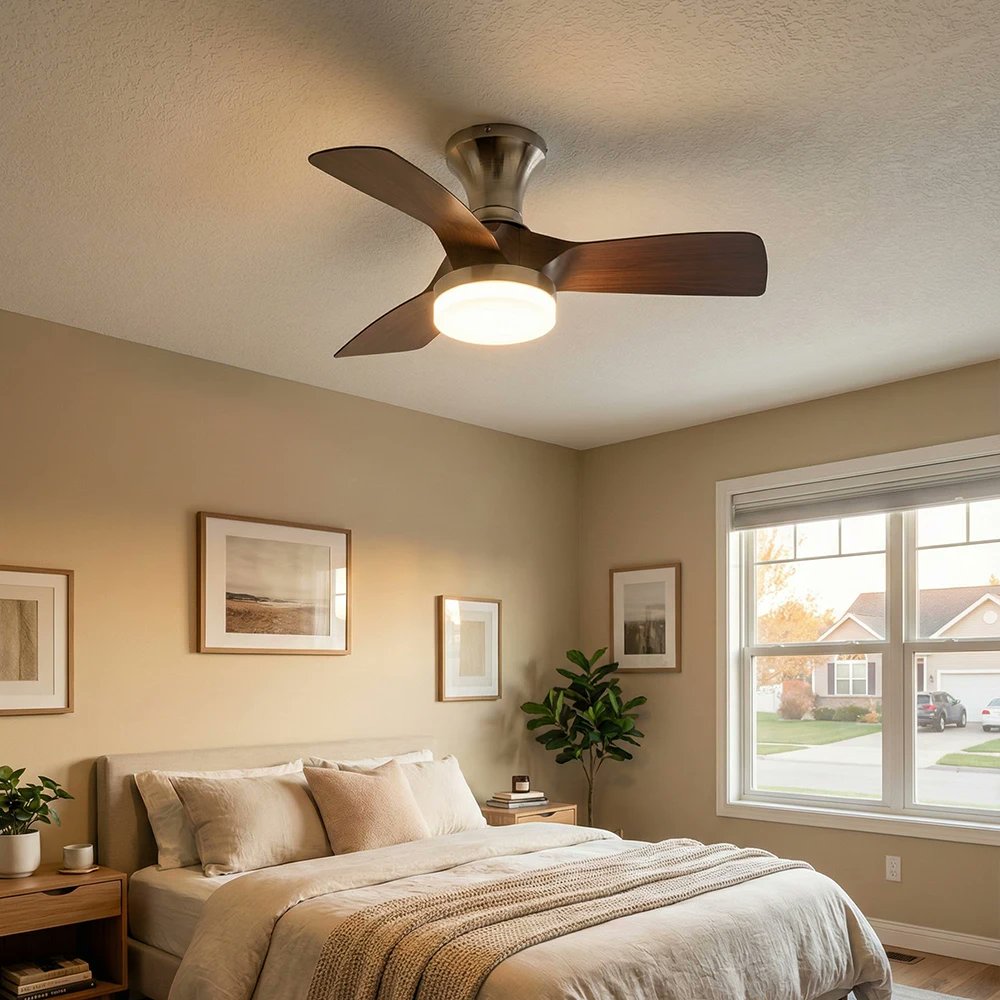 leizhang598998's tweet image. Save your small apartment from feeling cramped! This Calix three-blade ceiling fan with light has incredibly sleek and clean lines.
.
#CeilingFanLight #ThreeBladeCeilingFanWithLight #lightcannon #AirCirculationFan #LightingFixturesForSmallApartments
.
vidirlighting.com/collections/al…