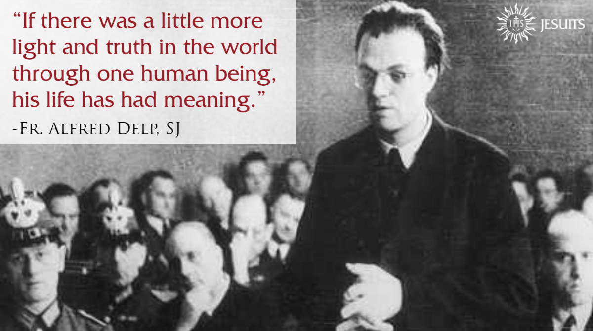 #OTD in 1945, #Jesuit Father Alfred Delp was executed for his resistance to the Nazi regime. ow.ly/MIKo50MIbOc
