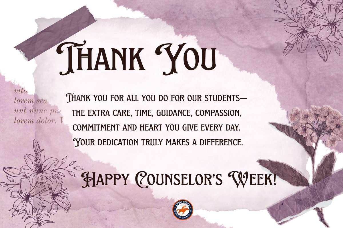RiversideEleme2's tweet photo. Celebrating 🎉 our great 🌟 counselor, Ms. Azevedo who always goes 💞 above &amp; beyond for our RES 🏫 community! Thank you! Our cowboys 🤎🤠💙 really appreciate you! @UrenoOlivas @YsletaISD @YISDCounseling @RE_Cowboys #RiversideCowboys #HappyCounselorsWeek #RidingTowardsExcellence https://t.co/cdCJDBhfXP