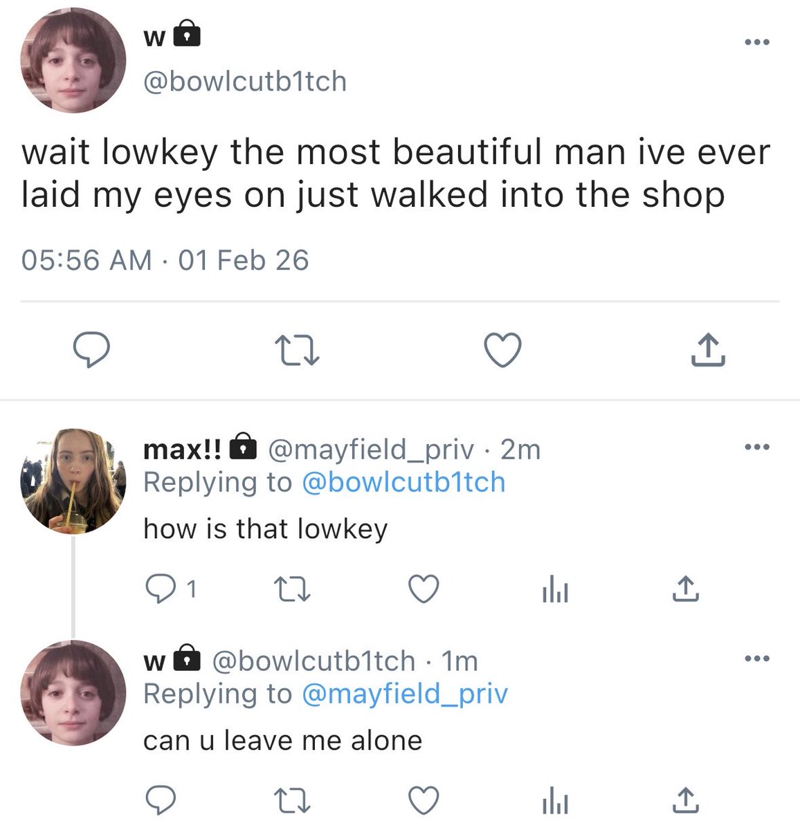 mexicnwillbyers's tweet image. ~~tattoo artist x florist ~~

#byler smau