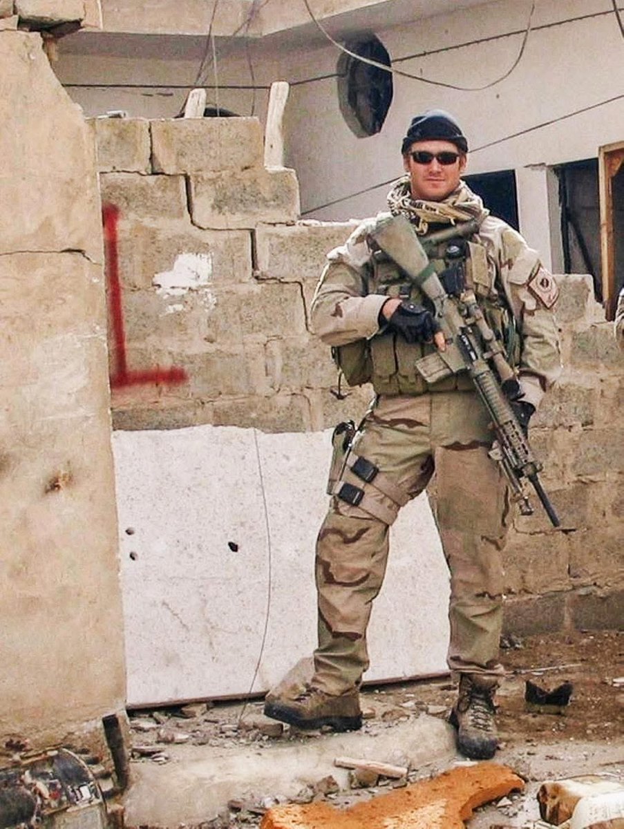 SoldiersWhisper's tweet photo. ๐บ๐ธU.S. Navy SEAL, Chris Kyle, takes a moment to pose for a photo with his sniper rifle during one of his four deployments to Iraq. He remains the deadliest sniper in American military history with over 150 confirmed kills.
Kyle survived his 4 tours in Iraq, but would be killed at a Texas gun range on February 2, 2013, by a veteran he was trying to help overcome PTSD.
Fair winds and following seas, Legend. You will never be forgotten.
#chriskyle #americansniper #navyseal #sniper #oif #iraqifreedom #neverforgotten #military #HistoryMakers
