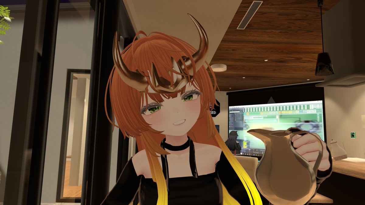 Inicio de semanas ya en la normalidad, vengan que ya prendimos #Vtuber #VRChatPhotography 

twitch.tv/loki_ackermanvt