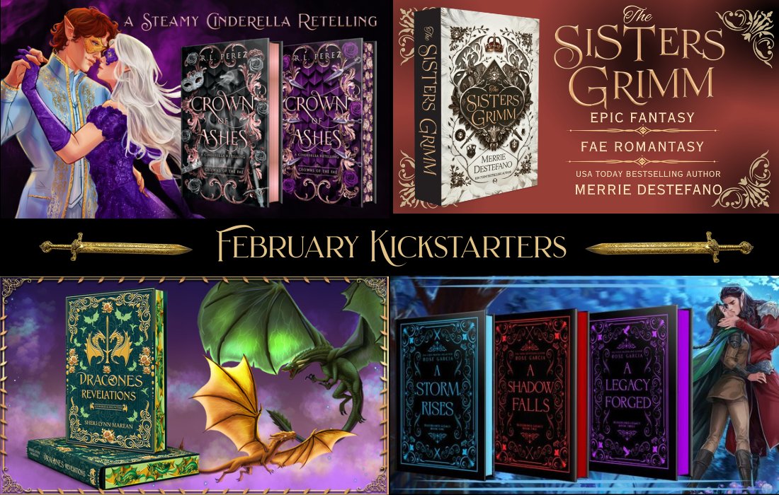 For those who love special edition books, here's a specially curated BookFunnel collection of Romance / Fantasy/Sci-Fi, Sci-Fi &amp; Fantasy, and Young Adult / Fantasy Kickstarter campaigns.

books.bookfunnel.com/febkickstarter…