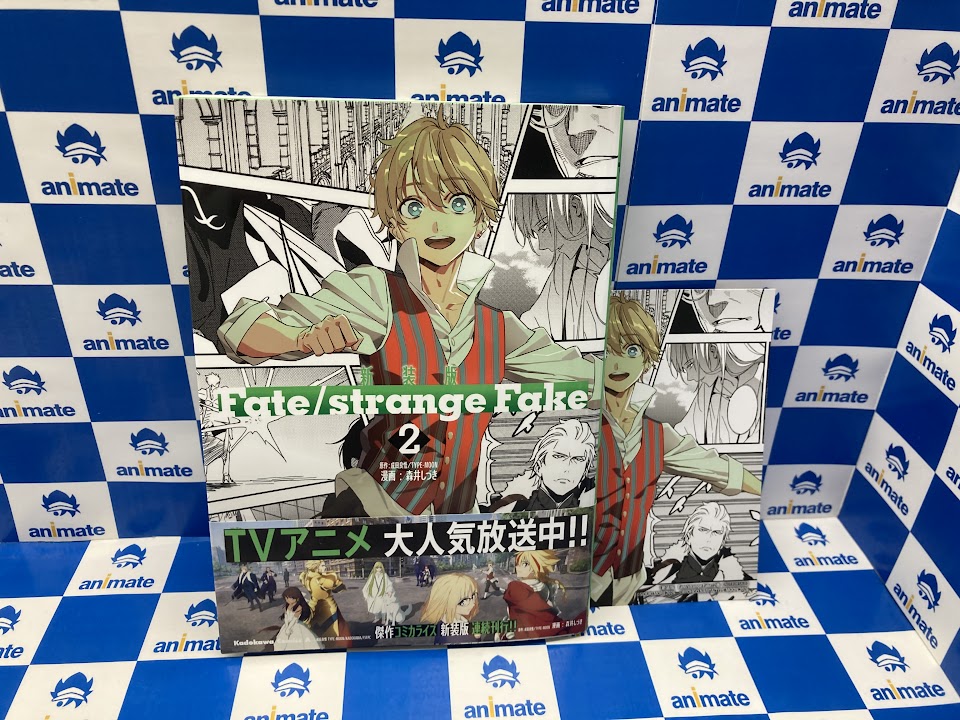 Fate/strange Fake 成田良悟 アニメイト購入特典 リーフレット Fake