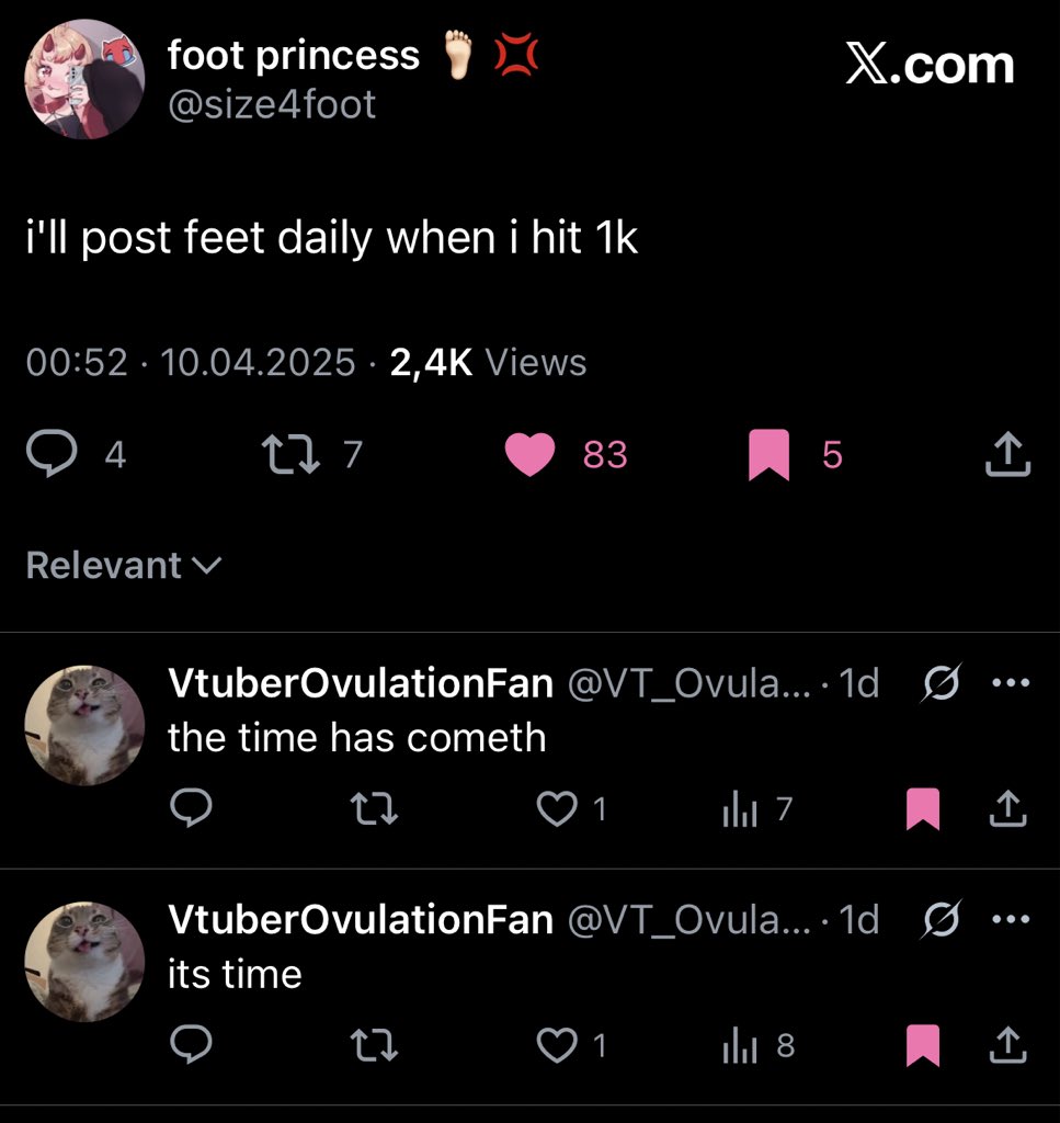 VtuberOvulationFan tweet media
